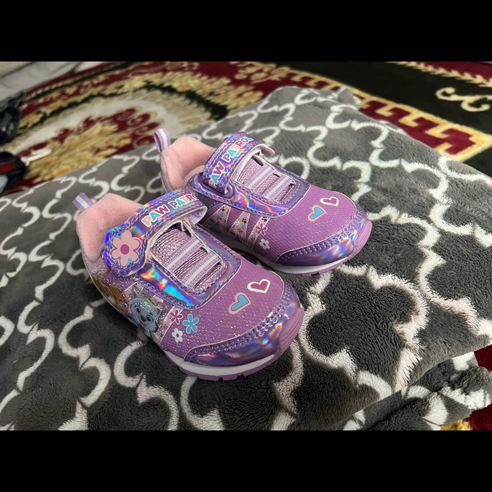 Toddler girl paw patrol shoes